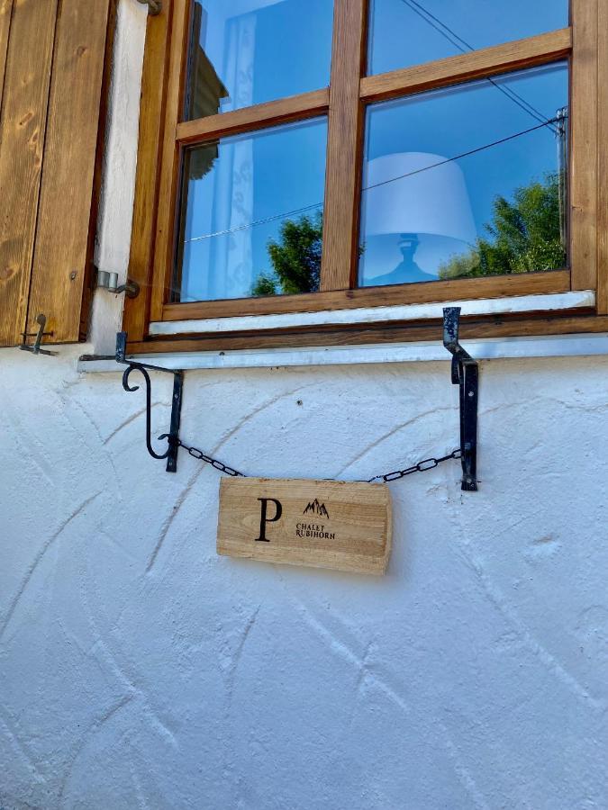 Apartment Chalet Rubihorn Mit Berg-Blick Bolsterlang Exterior foto